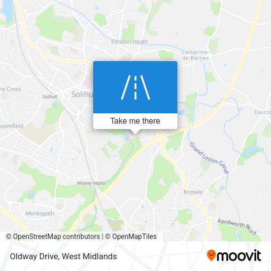 Oldway Drive map