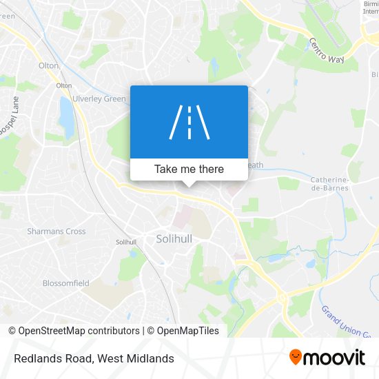 Redlands Road map