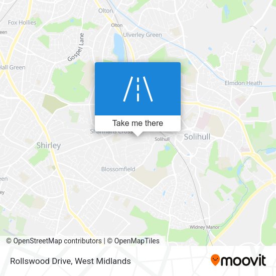 Rollswood Drive map