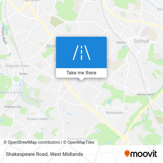 Shakespeare Road map