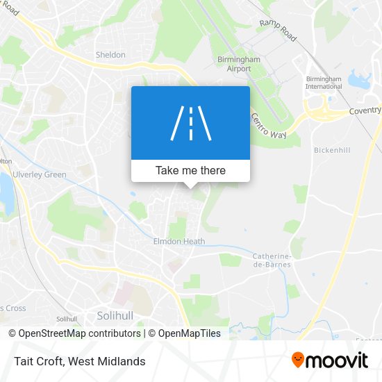 Tait Croft map