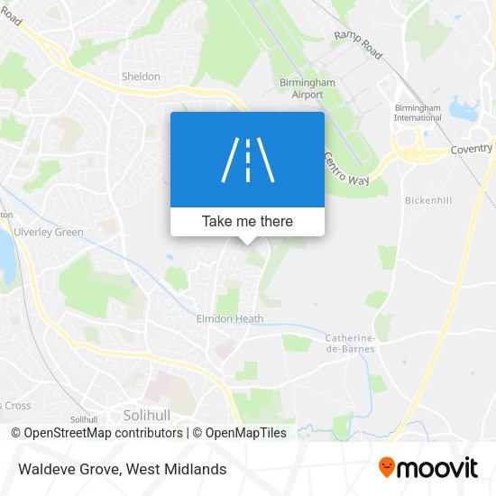 Waldeve Grove map