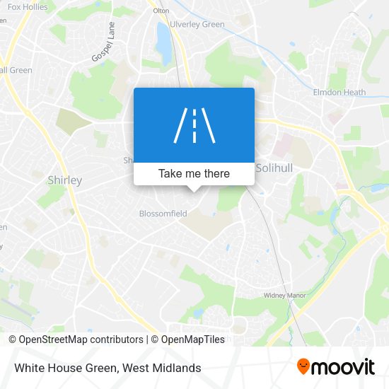 White House Green map