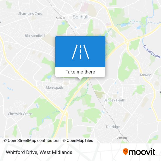 Whitford Drive map