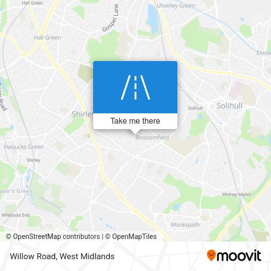 Willow Road map