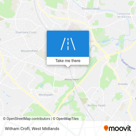 Witham Croft map
