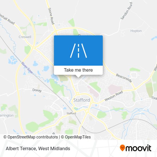 Albert Terrace map