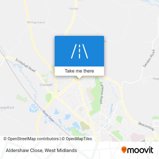 Aldershaw Close map