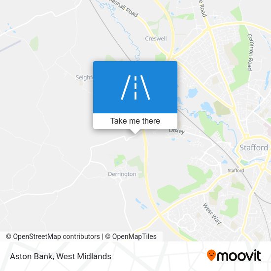 Aston Bank map