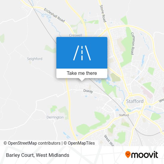 Barley Court map