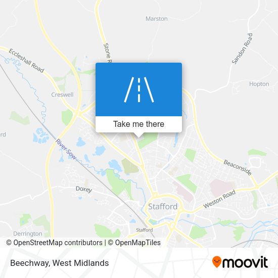 Beechway map