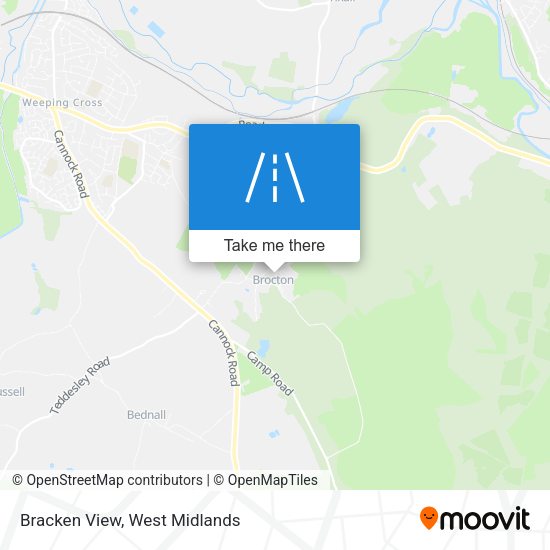 Bracken View map