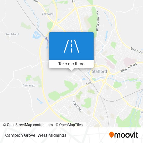 Campion Grove map