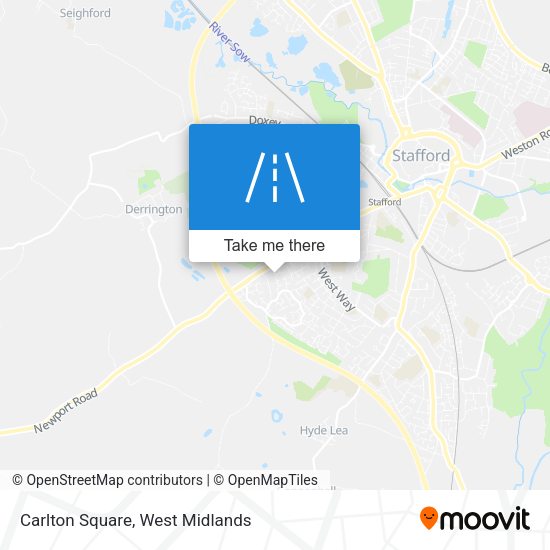 Carlton Square map