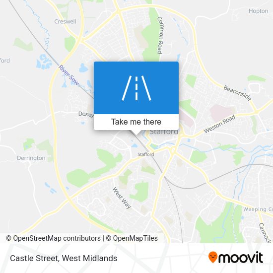 Castle Street map