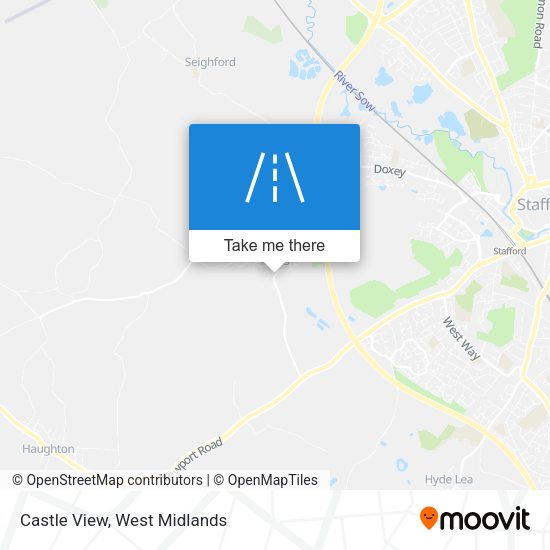 Castle View map