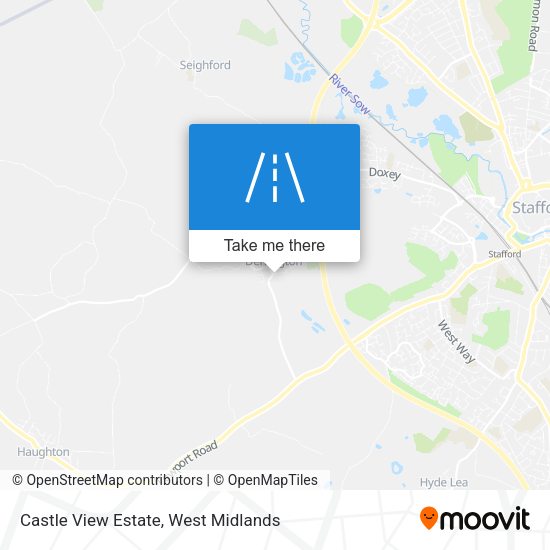 Castle View Estate map
