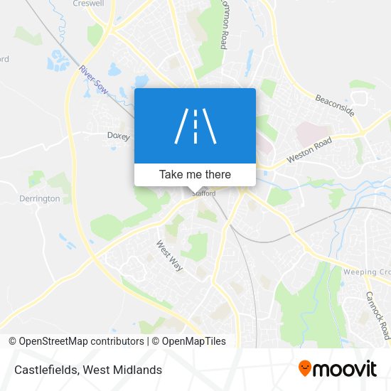 Castlefields map