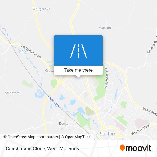 Coachmans Close map