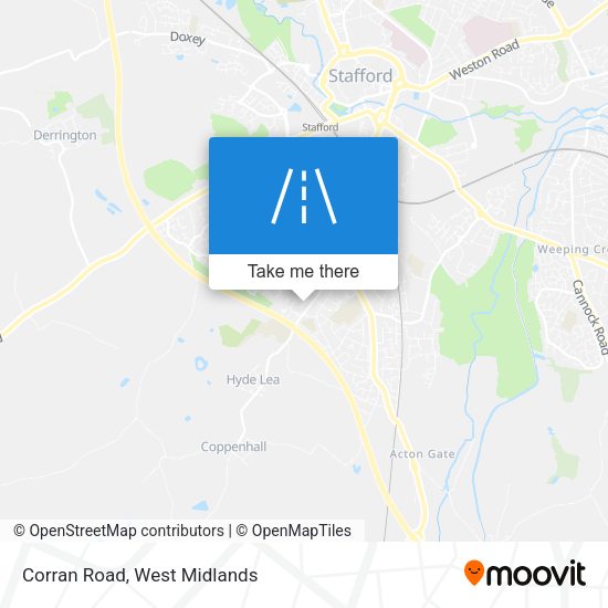 Corran Road map