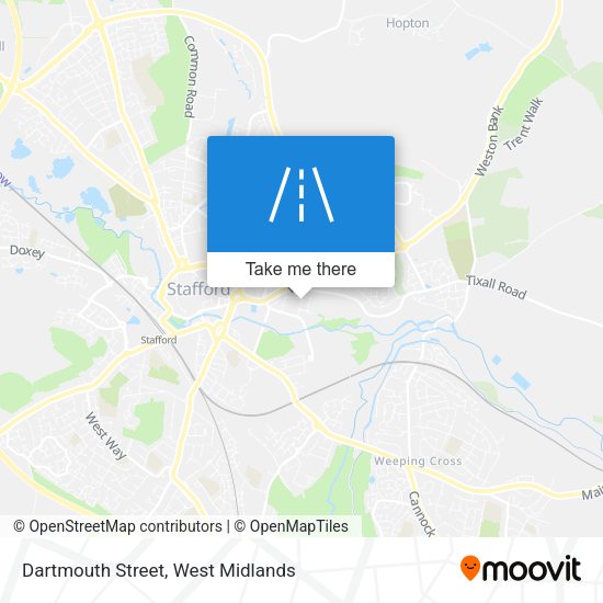 Dartmouth Street map