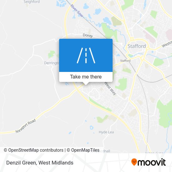 Denzil Green map