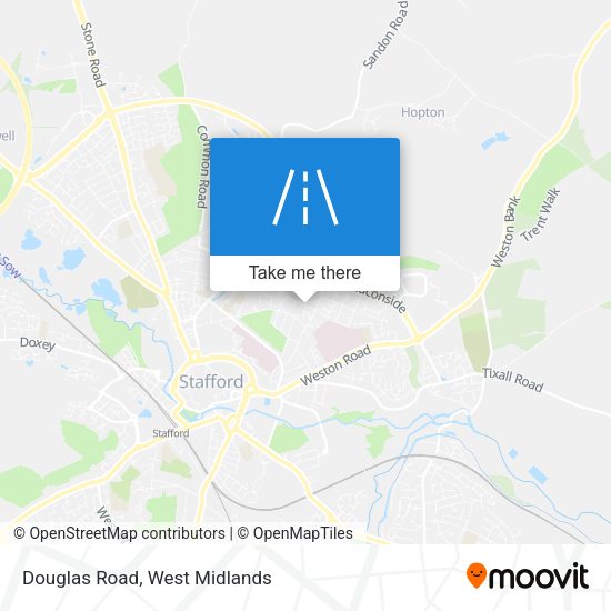 Douglas Road map
