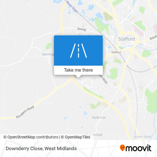 Downderry Close map