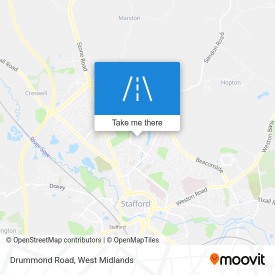 Drummond Road map