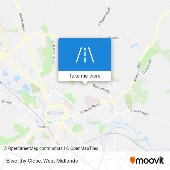 Elworthy Close map