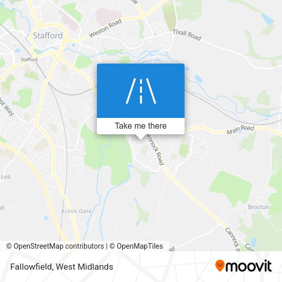 Fallowfield map