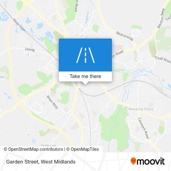 Garden Street map