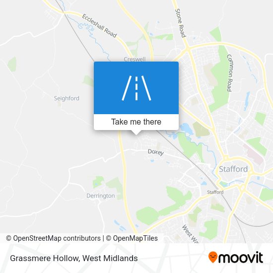 Grassmere Hollow map