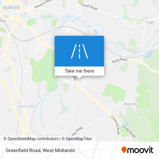 Greenfield Road map