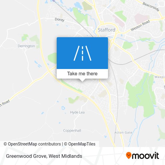 Greenwood Grove map