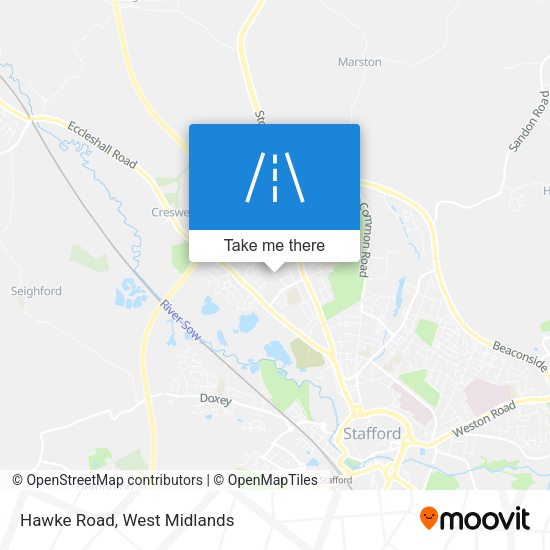 Hawke Road map