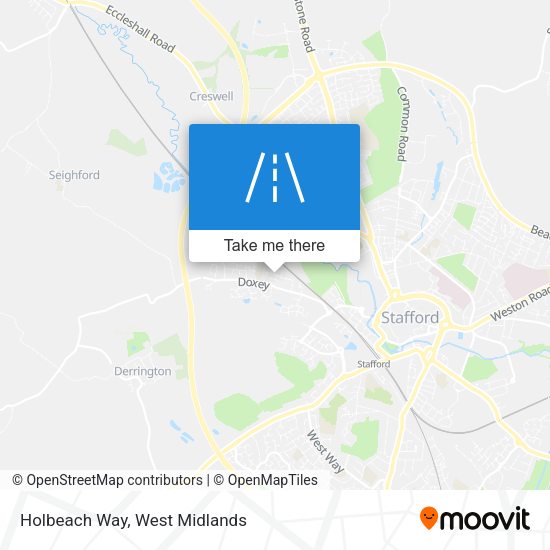 Holbeach Way map