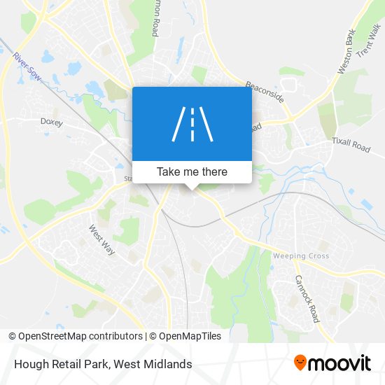 Hough Retail Park map