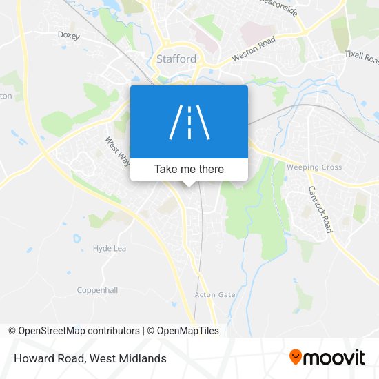 Howard Road map