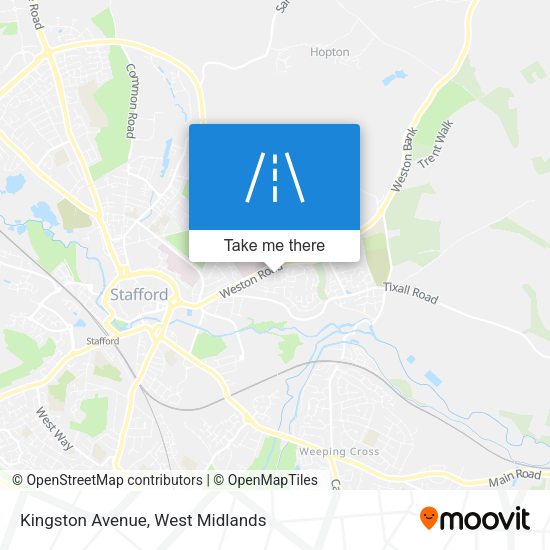 Kingston Avenue map