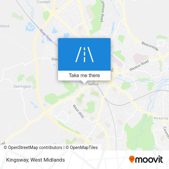 Kingsway map