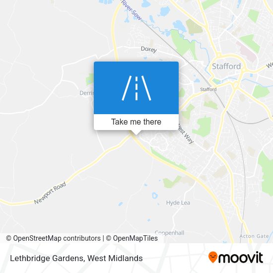 Lethbridge Gardens map