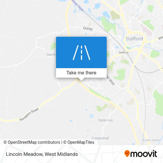 Lincoln Meadow map