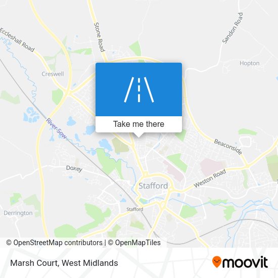 Marsh Court map