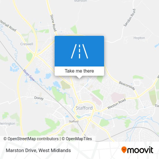 Marston Drive map