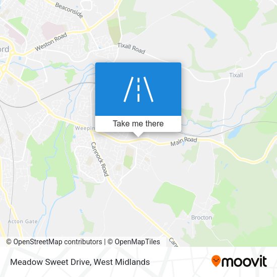 Meadow Sweet Drive map