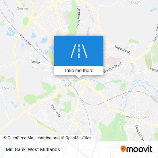 Mill Bank map