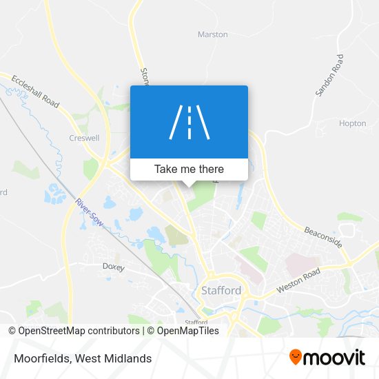 Moorfields map