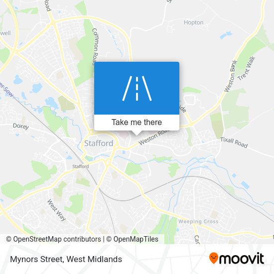Mynors Street map
