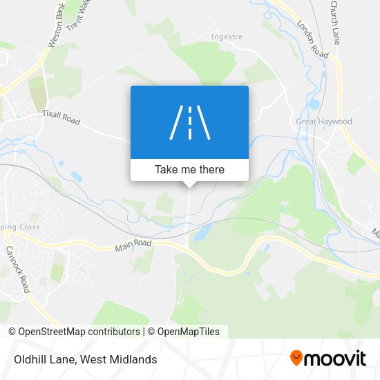 Oldhill Lane map